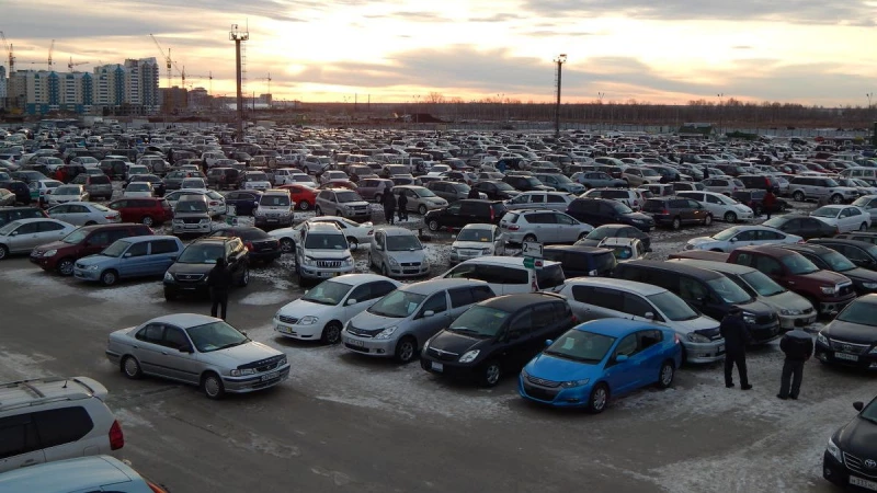 Спад продаж автомобилей в ноябре