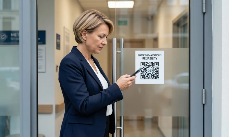 QR-коды для проверки медучреждений и магазинов