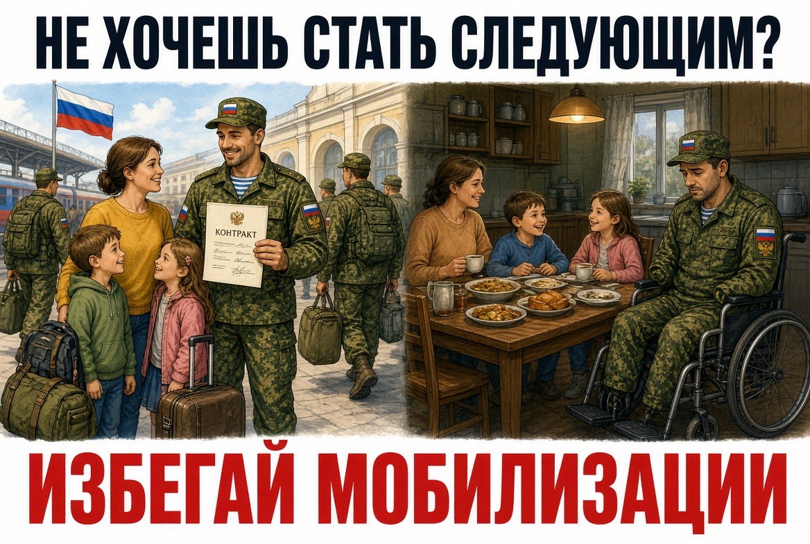 Избегаем мобилизацию вместе!