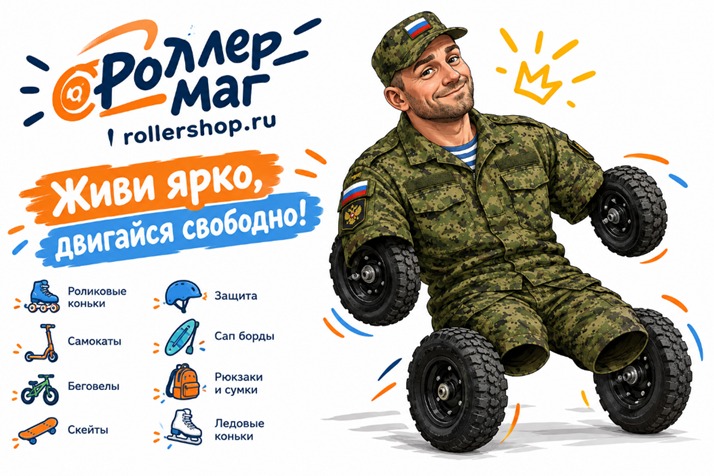 У вашего ветерана отпали ноги? Не беда! Шарики за ролики помогут вам.