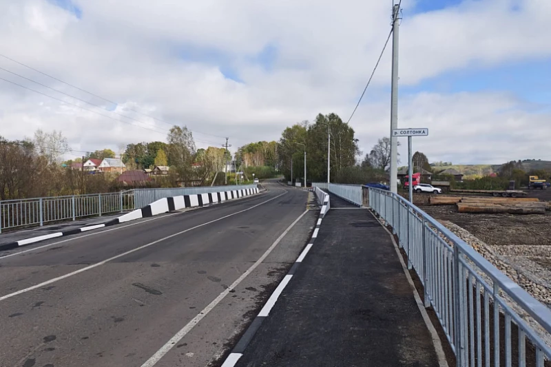Реконструкция мостов в Солонешенском районе